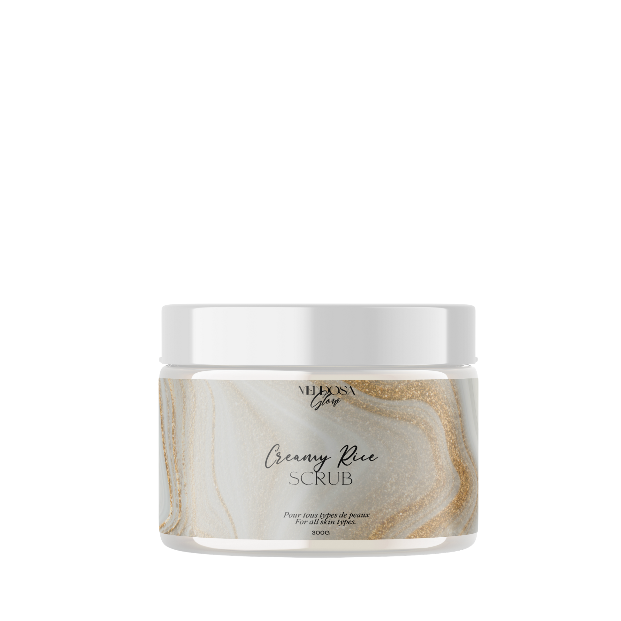 Creamy Rice Scrub
